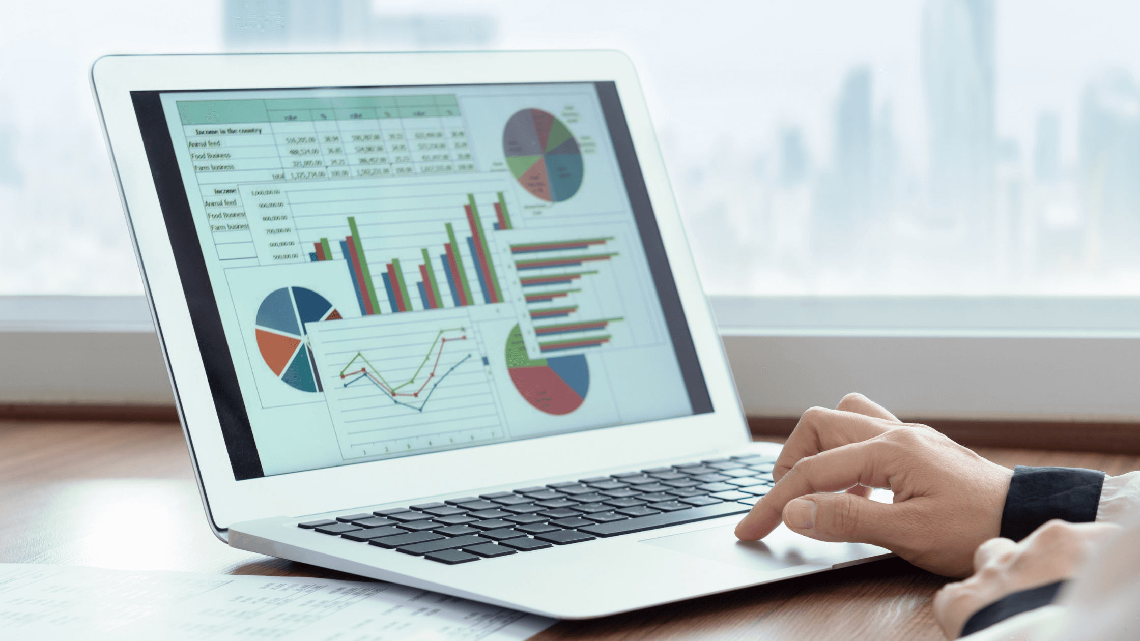 Generating Reports on a Laptop