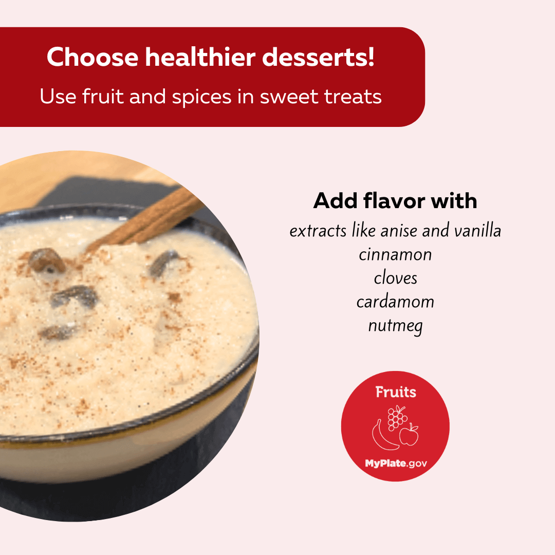 MiPlato Choose Healthier Desserts